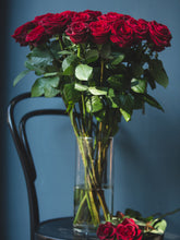 Dozen Roses Bouquet or glass